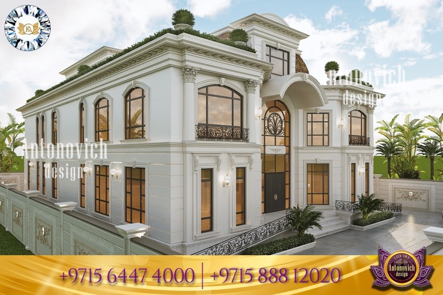 The Most Luxurious Exterior Design In The World Luxury Antonovich Home Ka Furniture